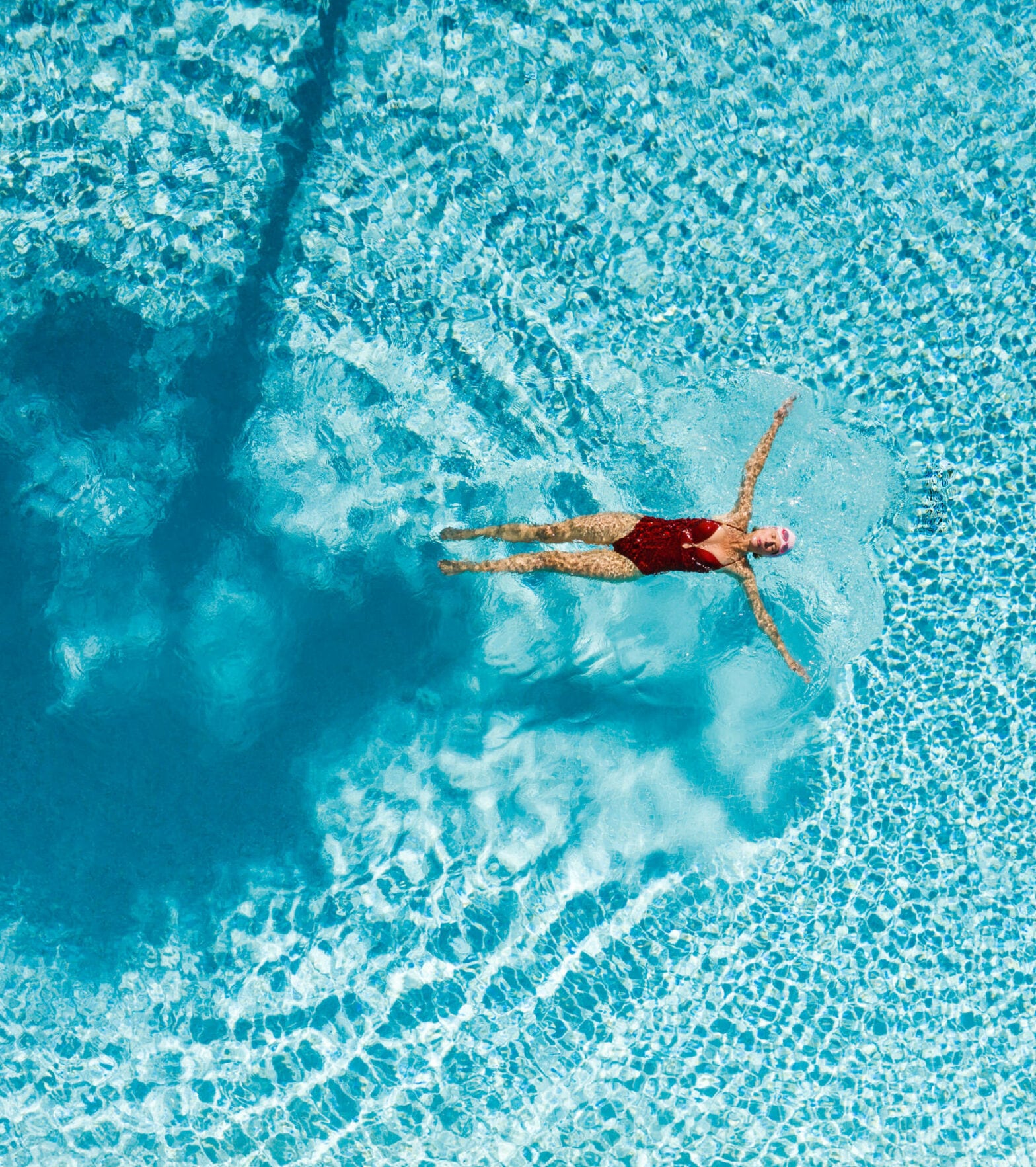 Schwimmen im Pool F. X. Mayr Center